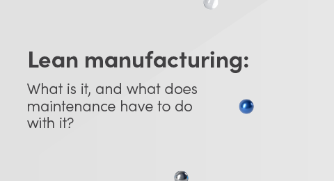 Lean manufacturing graphic
