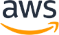 Hosted by Amazon web services logo