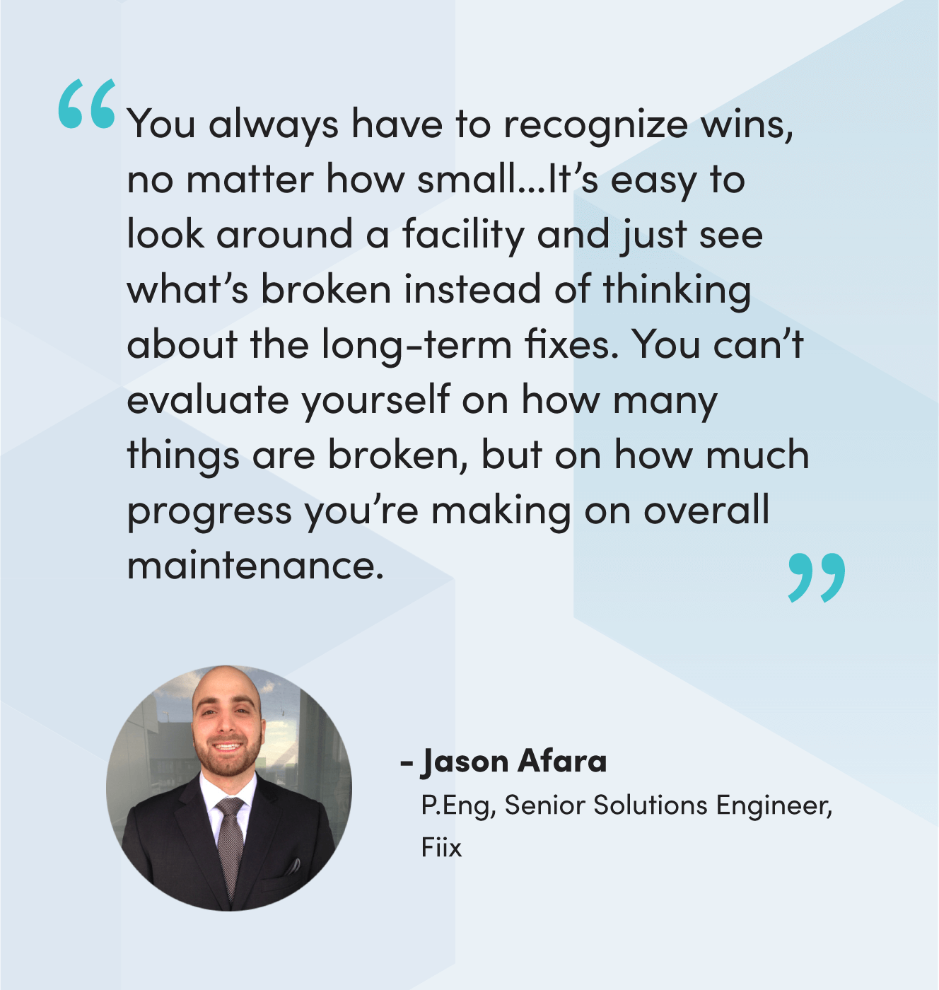 Quote from Jason Afara
