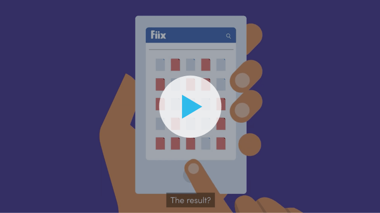 Fiix video play screen