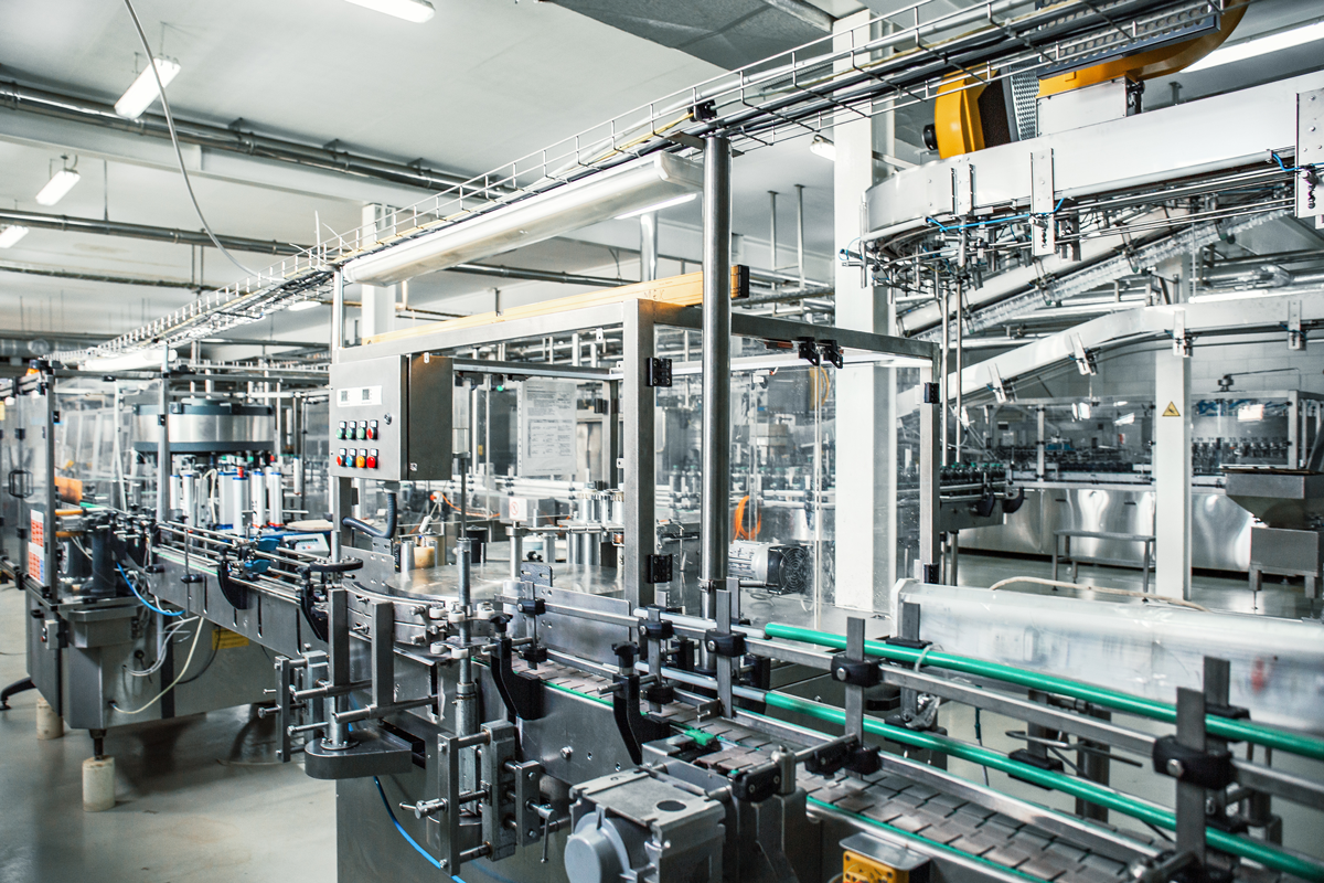 Process manufacturing line