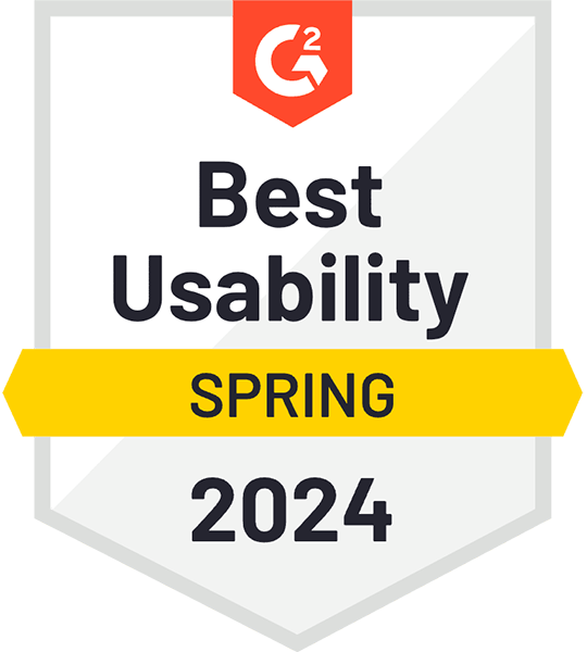 G2 Best usability spring 2024