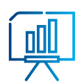 Data graph icon