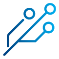 Digital connection icon