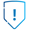 Shield warning icon